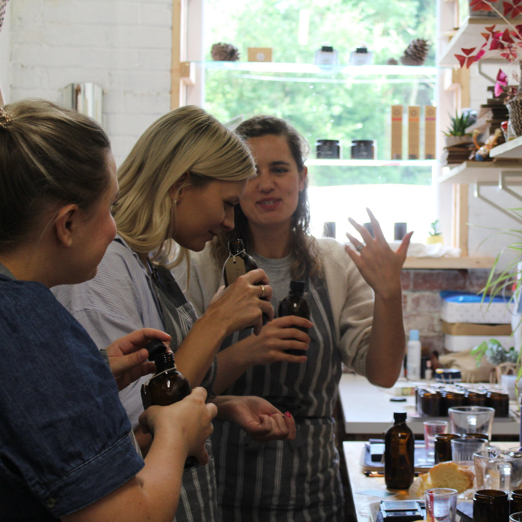 A Creative Candle Making Workshop in Saddleworth with Manchester Candle Makers at Blackbird & Wilde