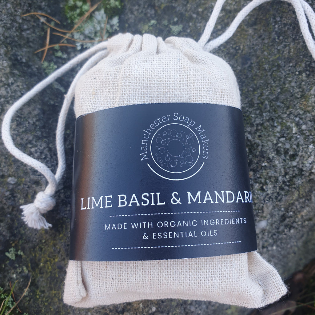 Lime, Basil & Mandarin Natural Soap Bar