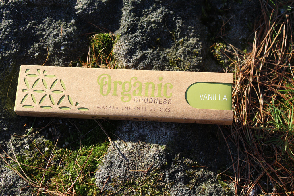 Organic Vanilla Incense Sticks