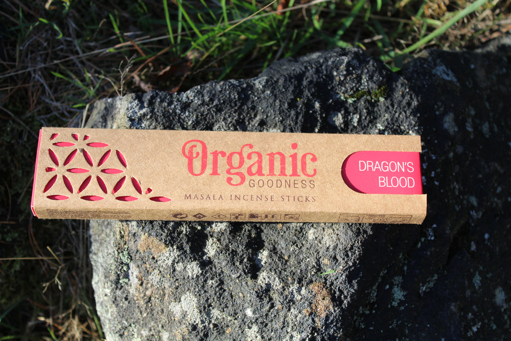 Organic Dragons Blood Incense Sticks