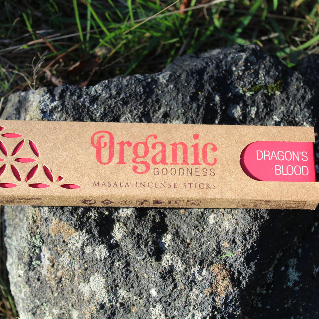 Organic Dragons Blood Incense Sticks