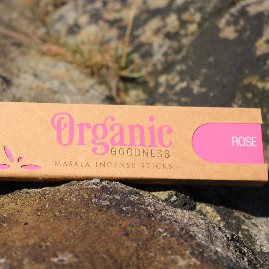 Organic Rose Incense Sticks