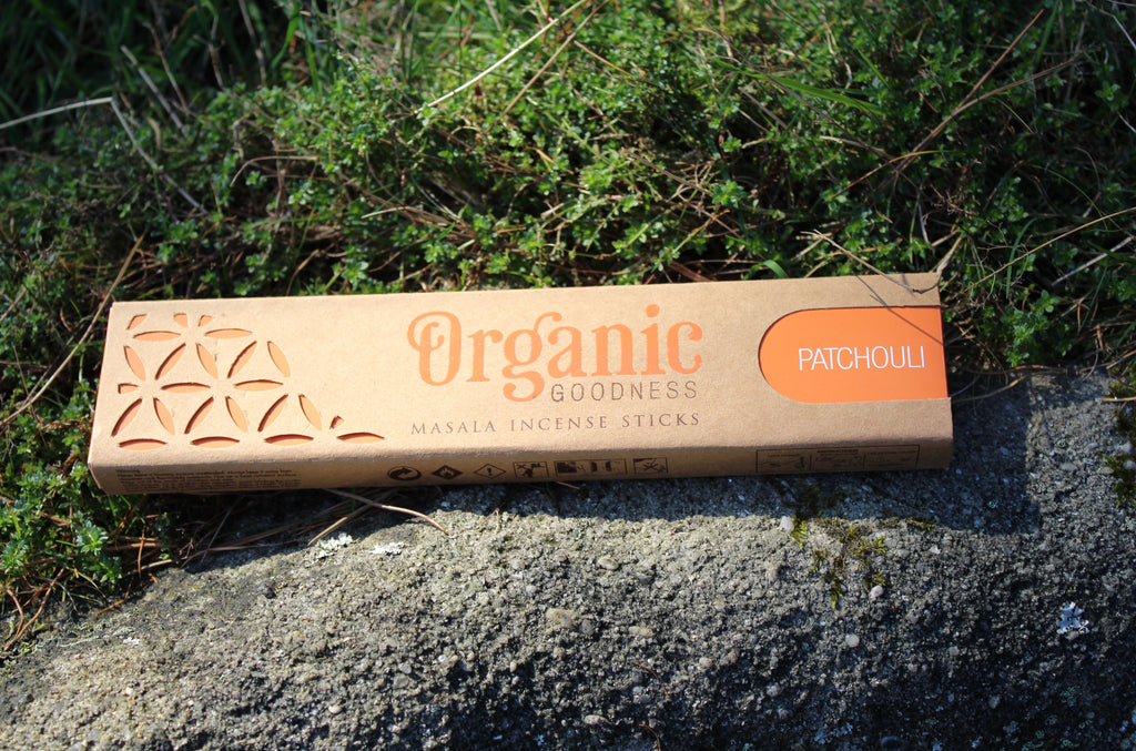 Organic Patchouli Incense Sticks