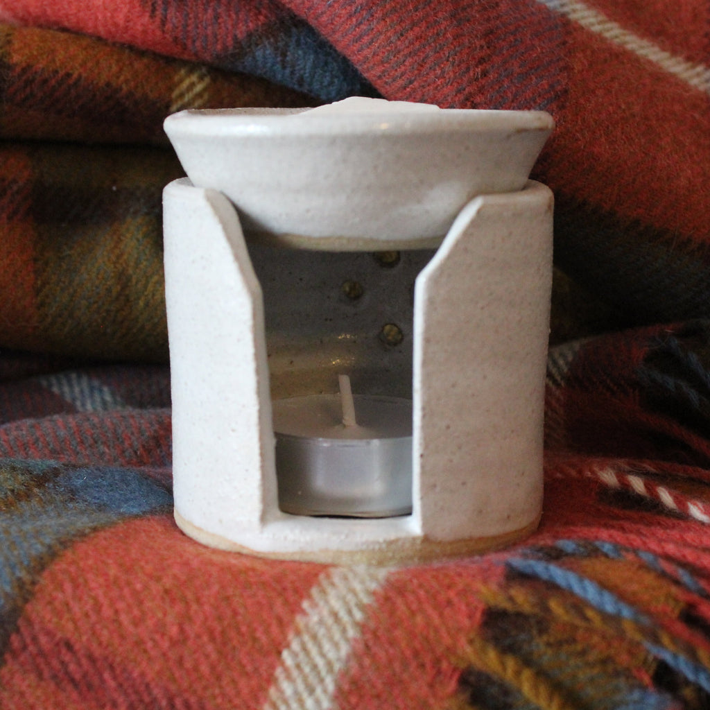 Hand Thrown Stoneware Wax Melt or Oil Burner Gift Box
