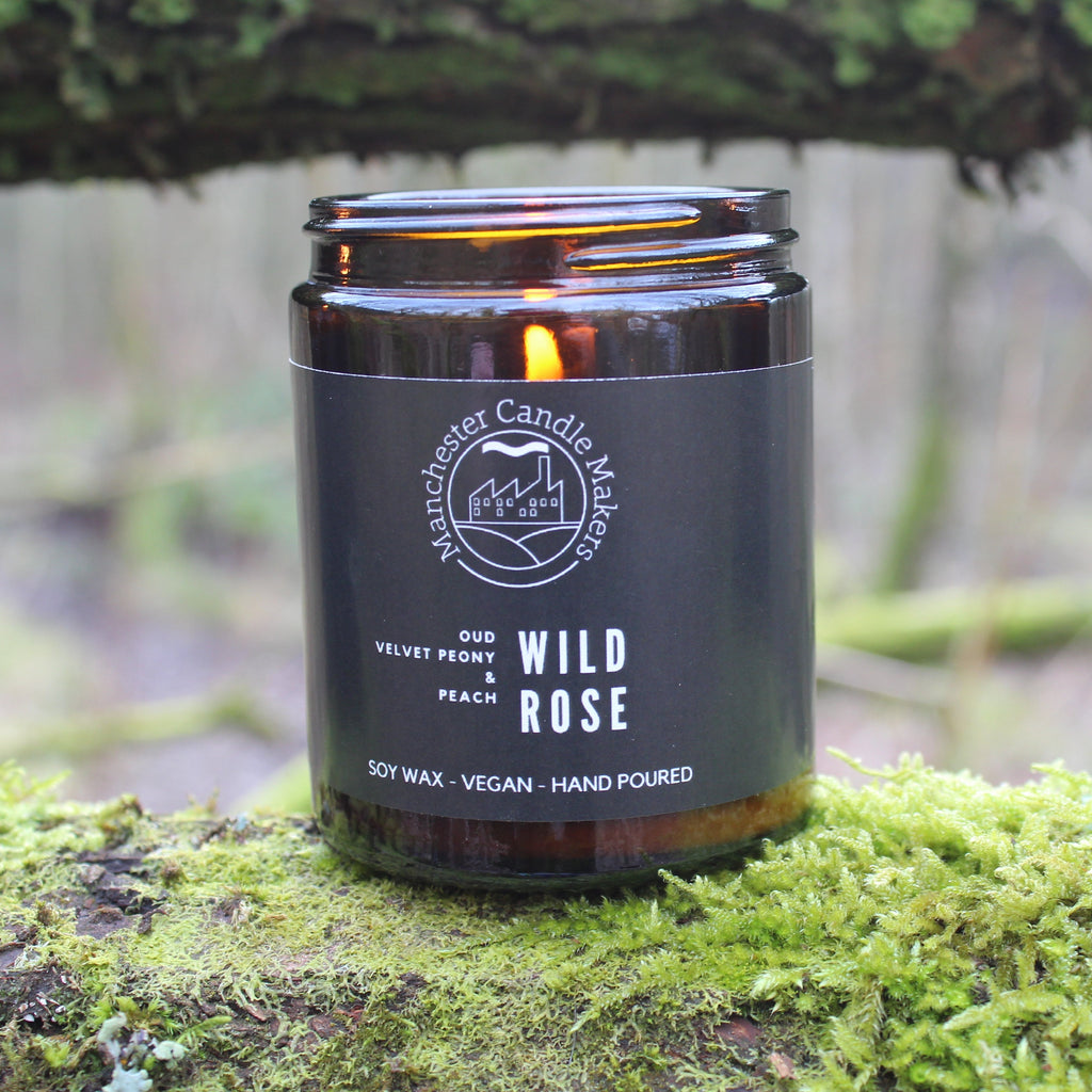 Wild Rose Soy Wax Candle