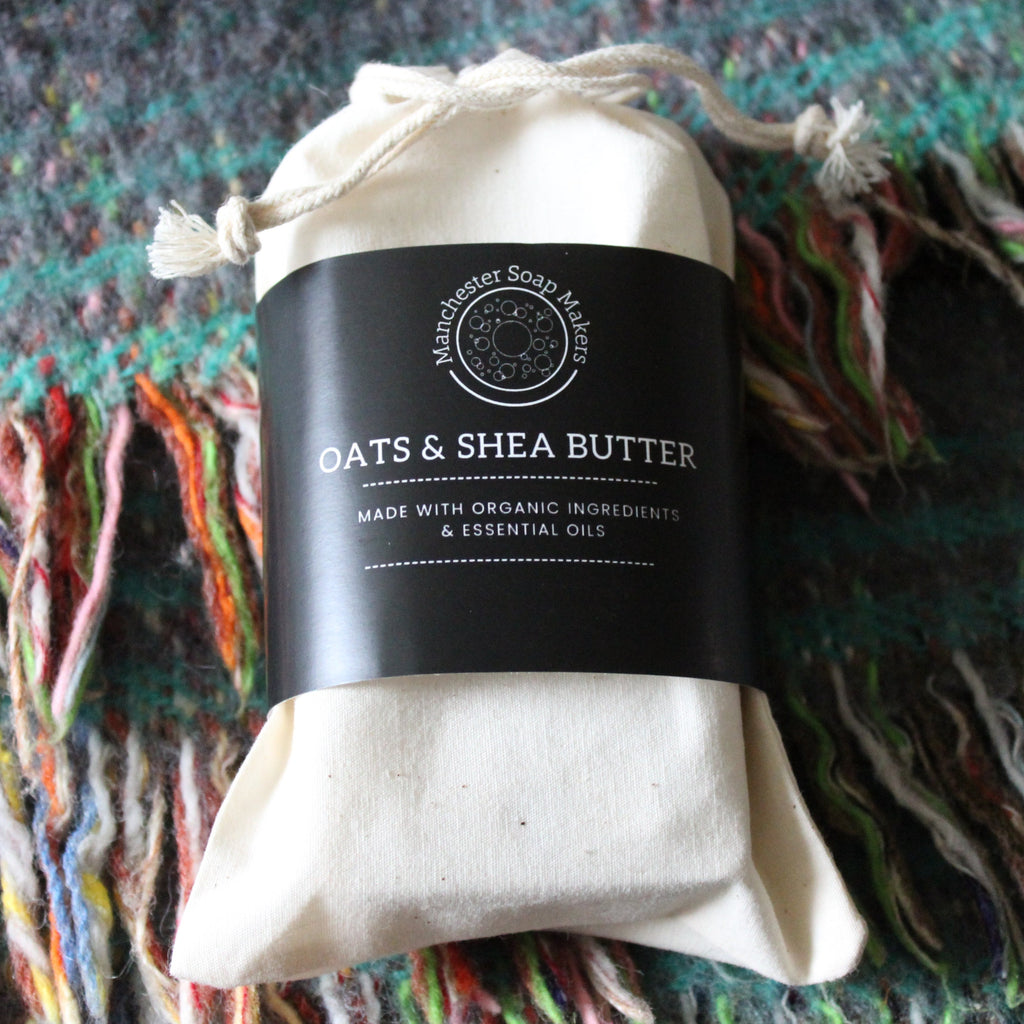 Oatmeal and Shea Butter Natural Soap Bar