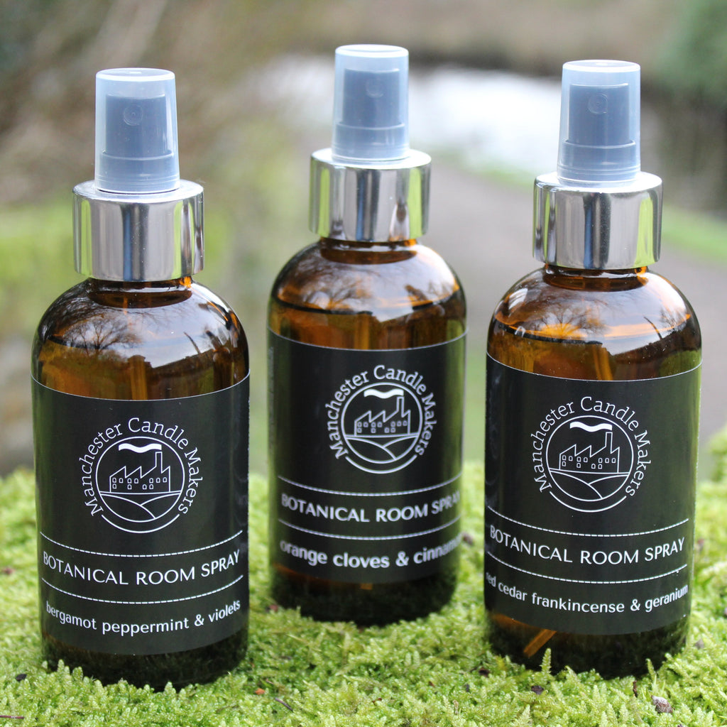 Bergamot Peppermint and Violets Room Spray Mist